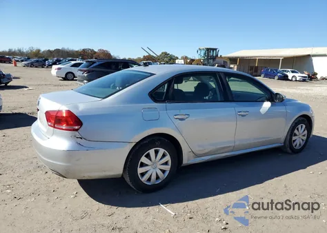 2012 Volkswagen Passat S from USA, damaged, VIN 1VWAP7A38CC056964